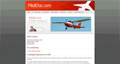 Desktop Screenshot of pilotdoc.com